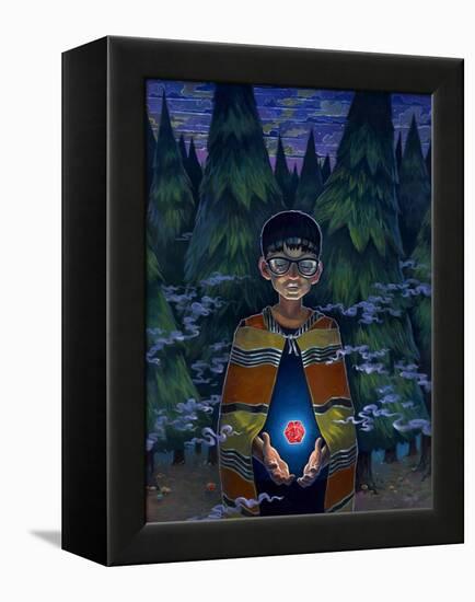 Twenty Sides of Salvation-Aaron Jasinski-Framed Stretched Canvas