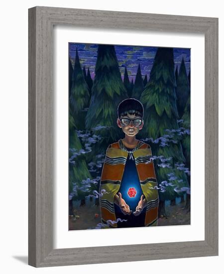 Twenty Sides of Salvation-Aaron Jasinski-Framed Art Print