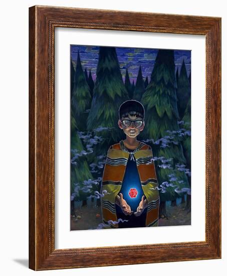 Twenty Sides of Salvation-Aaron Jasinski-Framed Art Print