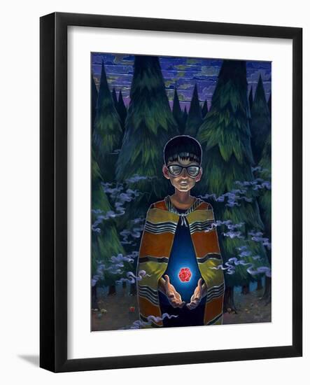 Twenty Sides of Salvation-Aaron Jasinski-Framed Art Print