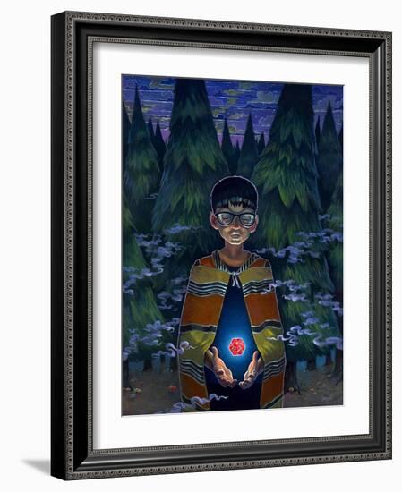 Twenty Sides of Salvation-Aaron Jasinski-Framed Art Print