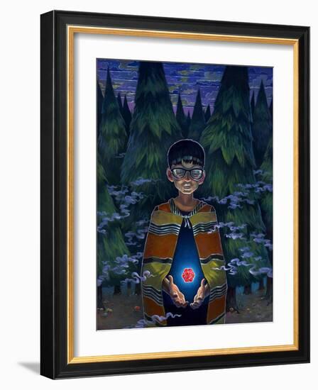 Twenty Sides of Salvation-Aaron Jasinski-Framed Art Print