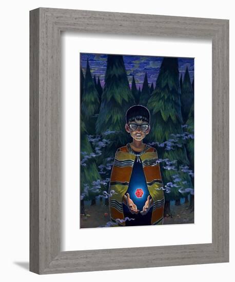 Twenty Sides of Salvation-Aaron Jasinski-Framed Art Print