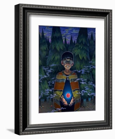 Twenty Sides of Salvation-Aaron Jasinski-Framed Art Print