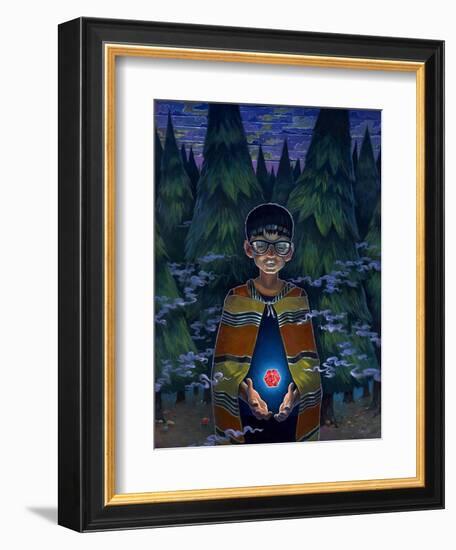 Twenty Sides of Salvation-Aaron Jasinski-Framed Art Print