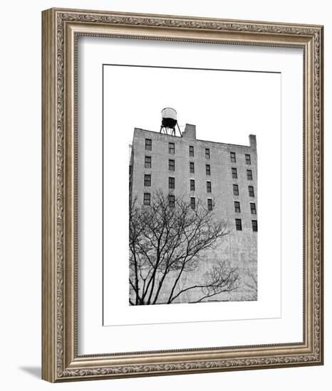 Twenty-six Windows (b/w)-Erin Clark-Framed Art Print