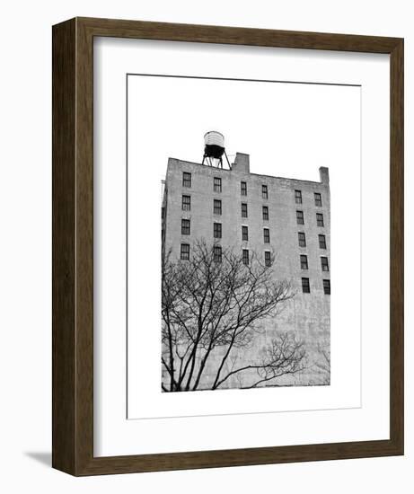 Twenty-six Windows (b/w)-Erin Clark-Framed Art Print