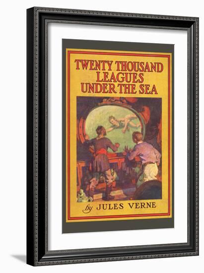 Twenty Thousand Leagues under the Sea-null-Framed Art Print