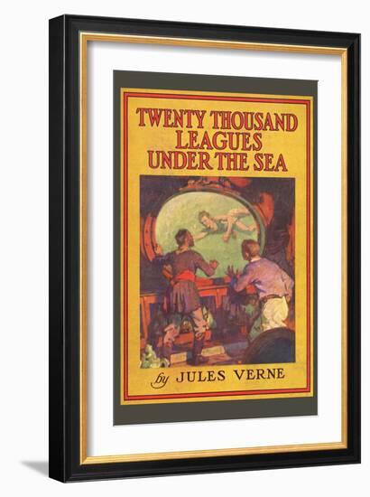 Twenty Thousand Leagues under the Sea-null-Framed Art Print