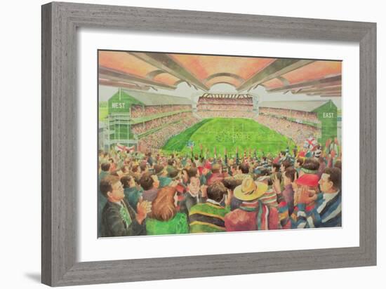 Twickenham: the Pilkington Cup Final, 1992-Gareth Lloyd Ball-Framed Giclee Print