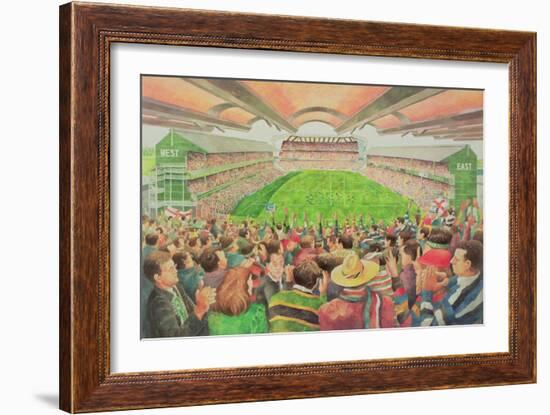 Twickenham: the Pilkington Cup Final, 1992-Gareth Lloyd Ball-Framed Giclee Print