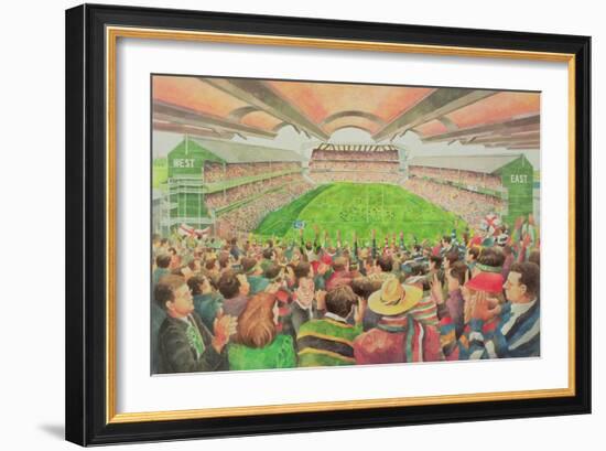 Twickenham: the Pilkington Cup Final, 1992-Gareth Lloyd Ball-Framed Giclee Print