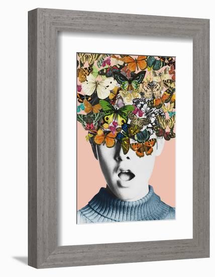 Twiggy Surprise-Frida Floral Studio-Framed Photographic Print