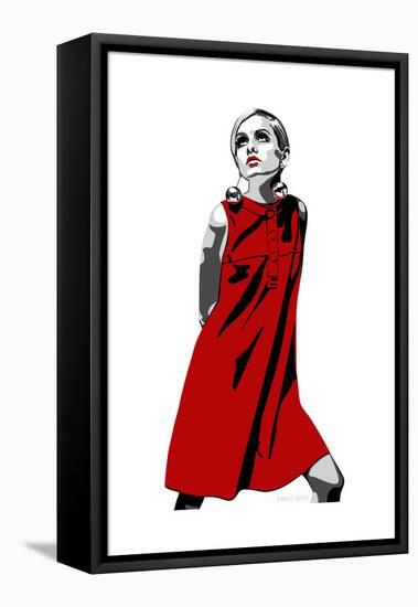 Twiggy-Emily Gray-Framed Premier Image Canvas