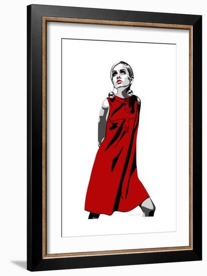 Twiggy-Emily Gray-Framed Giclee Print