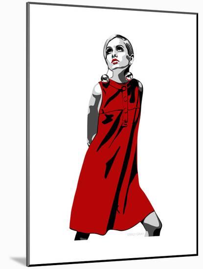 Twiggy-Emily Gray-Mounted Art Print