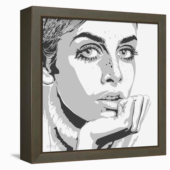 Twiggy-Emily Gray-Framed Premier Image Canvas