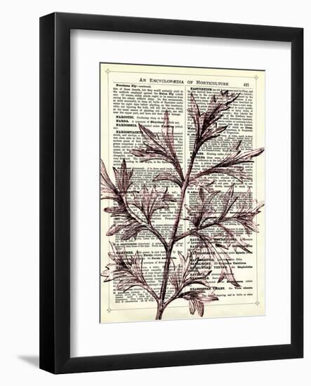 Twigs 3-Marion Mcconaghie-Framed Art Print