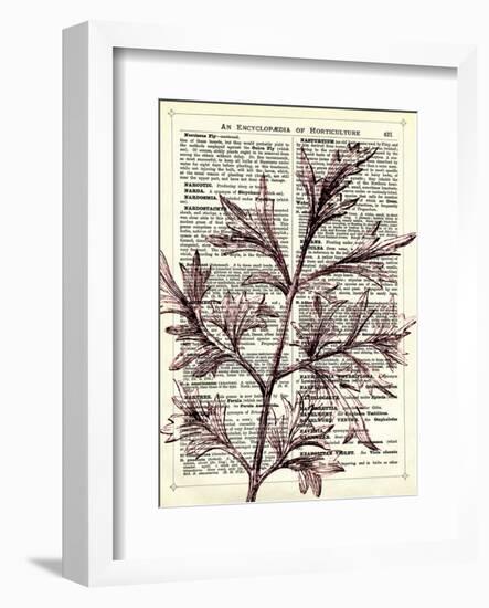 Twigs 3-Marion Mcconaghie-Framed Art Print