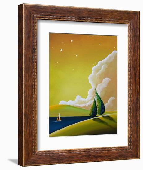 Twilight Bay-Cindy Thornton-Framed Art Print