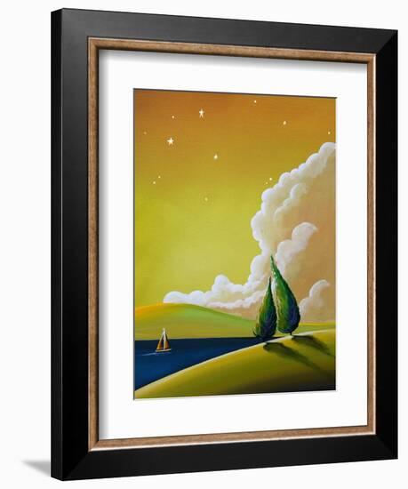 Twilight Bay-Cindy Thornton-Framed Art Print