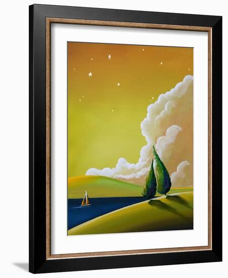 Twilight Bay-Cindy Thornton-Framed Art Print