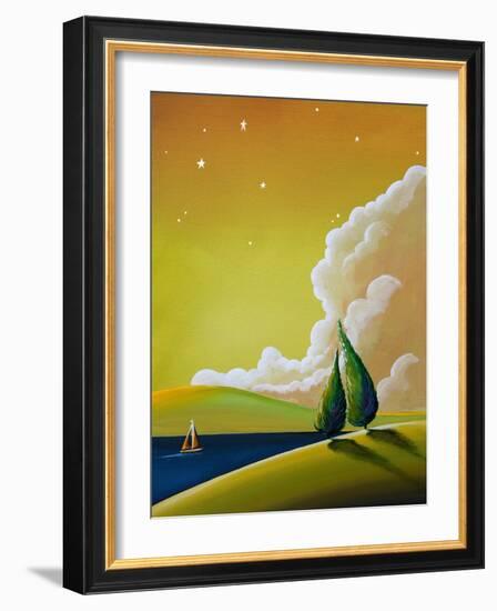 Twilight Bay-Cindy Thornton-Framed Art Print