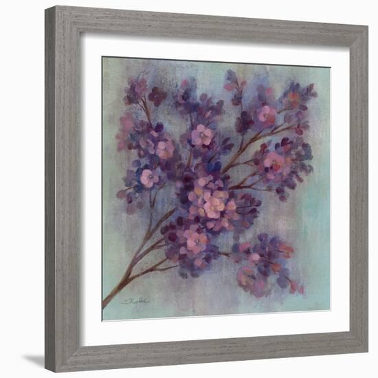 Twilight Cherry Blossoms I-null-Framed Premium Giclee Print