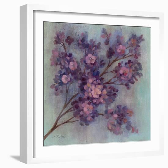 Twilight Cherry Blossoms I-null-Framed Premium Giclee Print