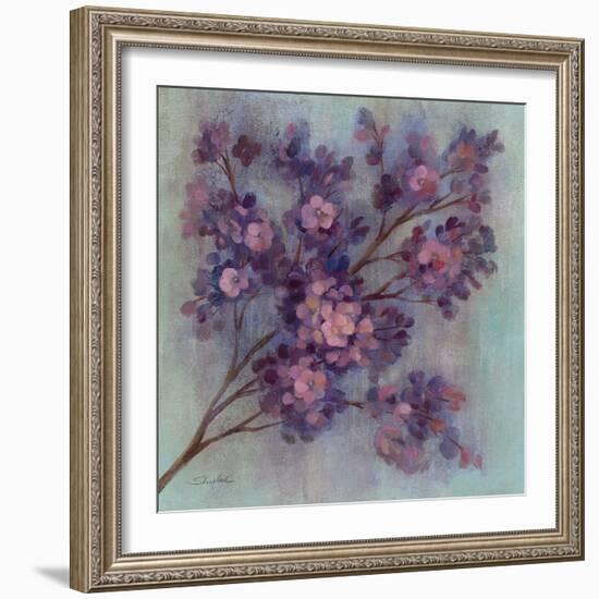 Twilight Cherry Blossoms I-null-Framed Art Print