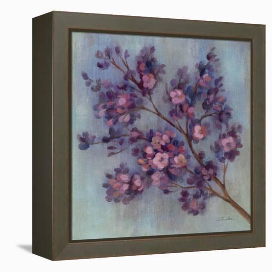 Twilight Cherry Blossoms II-null-Framed Stretched Canvas