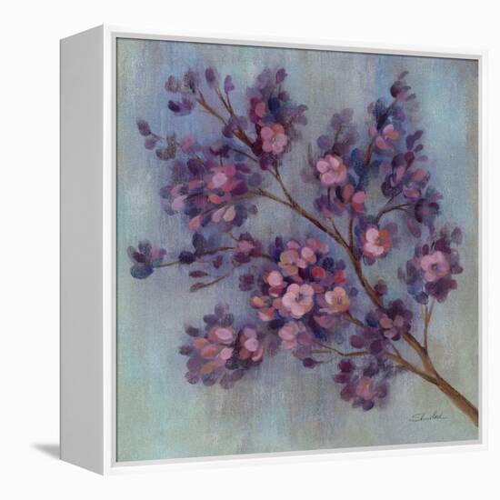 Twilight Cherry Blossoms II-null-Framed Stretched Canvas