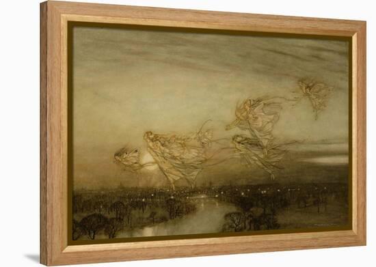 Twilight Dreams, 1913-Arthur Rackham-Framed Premier Image Canvas