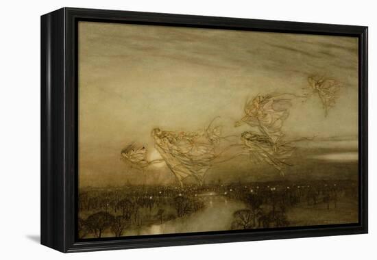 Twilight Dreams, 1913-Arthur Rackham-Framed Premier Image Canvas