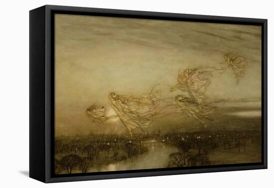 Twilight Dreams, 1913-Arthur Rackham-Framed Premier Image Canvas