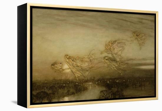 Twilight Dreams, 1913-Arthur Rackham-Framed Premier Image Canvas