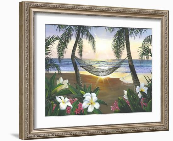 Twilight Hammock-Scott Westmoreland-Framed Art Print