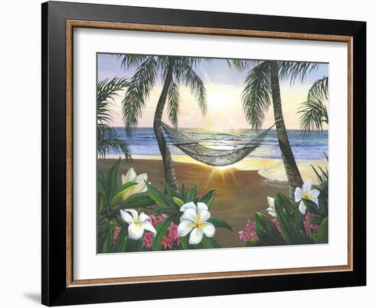 Twilight Hammock-Scott Westmoreland-Framed Art Print