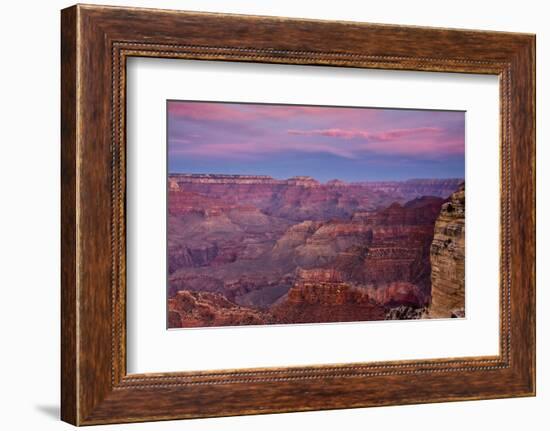 Twilight, Hopi Point, South Rim, Grand Canyon NP, Arizona, Golden Hour-Michel Hersen-Framed Photographic Print