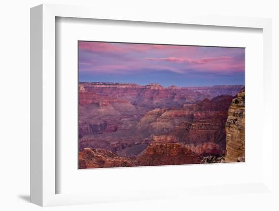 Twilight, Hopi Point, South Rim, Grand Canyon NP, Arizona, Golden Hour-Michel Hersen-Framed Photographic Print