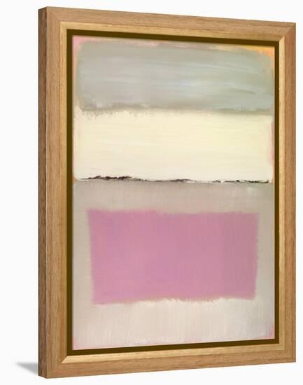 Twilight I-Caroline Gold-Framed Stretched Canvas