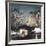 Twilight in Central Park-Rod Chase-Framed Art Print