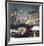 Twilight in Central Park-Rod Chase-Framed Art Print