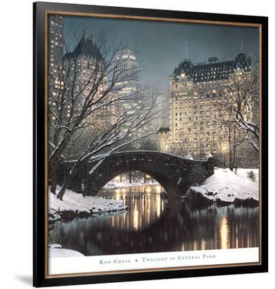 CITYSCAPE ART PRINT Twilight In Central Park Rod Chase