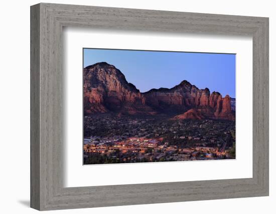 Twilight in Sedona, Arizona, United States of America, North America-Richard Cummins-Framed Photographic Print