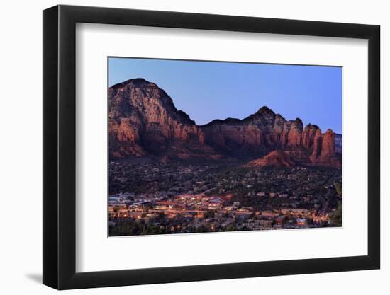 Twilight in Sedona, Arizona, United States of America, North America-Richard Cummins-Framed Photographic Print