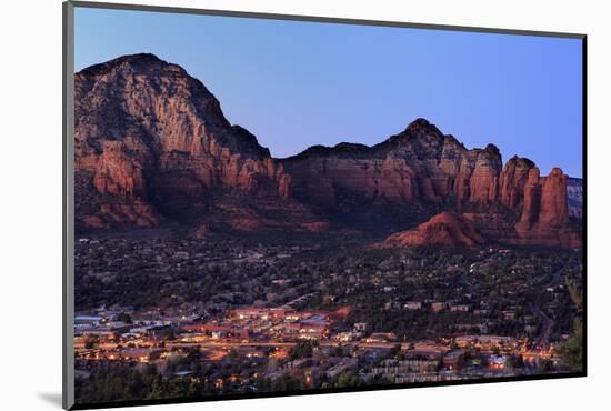 Twilight in Sedona, Arizona, United States of America, North America-Richard Cummins-Mounted Photographic Print