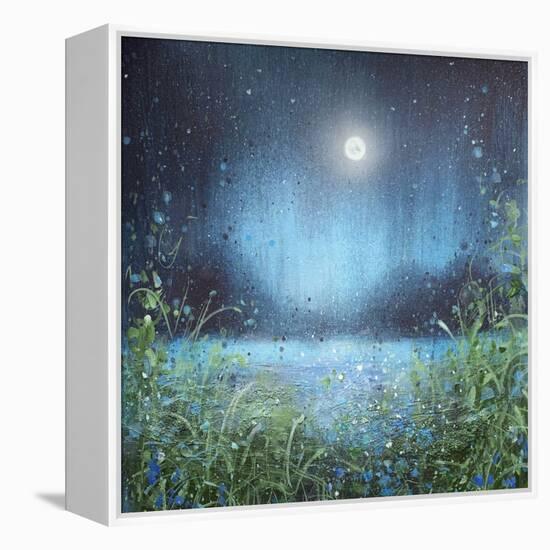 Twilight In Teal-Jennifer Taylor-Framed Stretched Canvas