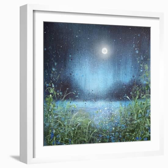 Twilight In Teal-Jennifer Taylor-Framed Premium Giclee Print