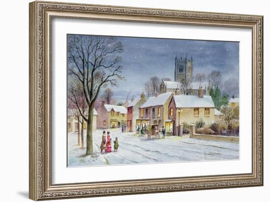 Twilight in the Village-Stanley Cooke-Framed Giclee Print